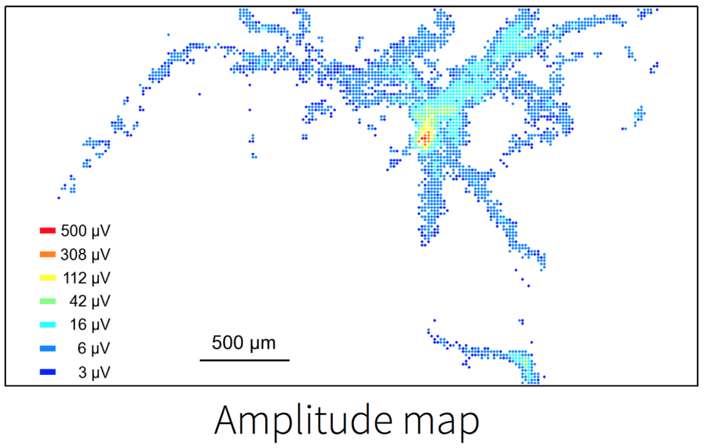Amplitude map